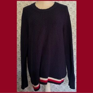 Women’s Navy Blue Tommy Hilfiger Thick Sweater